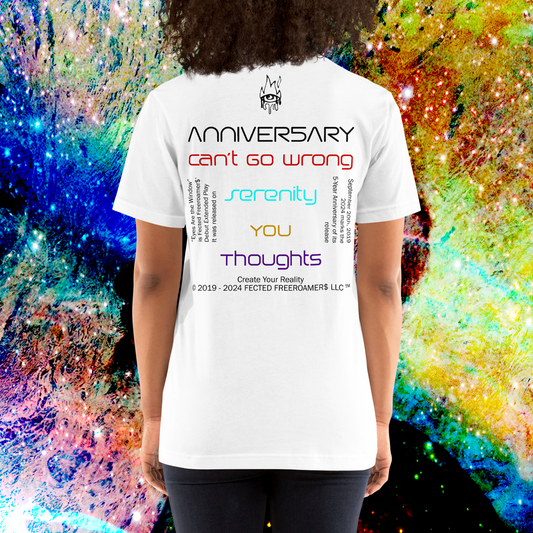 Eyes Are the Window Anniver5ary Tee - White
