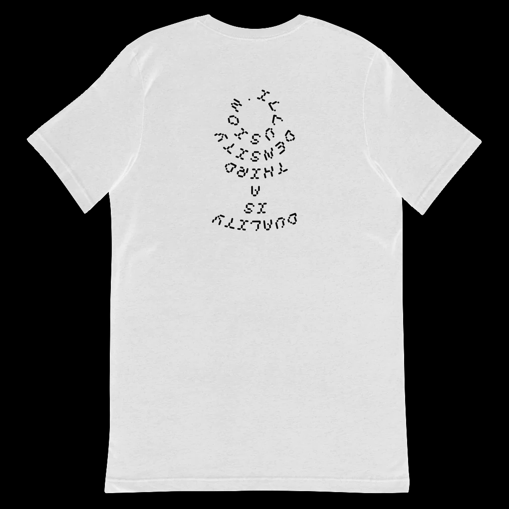 Duality Tee - White