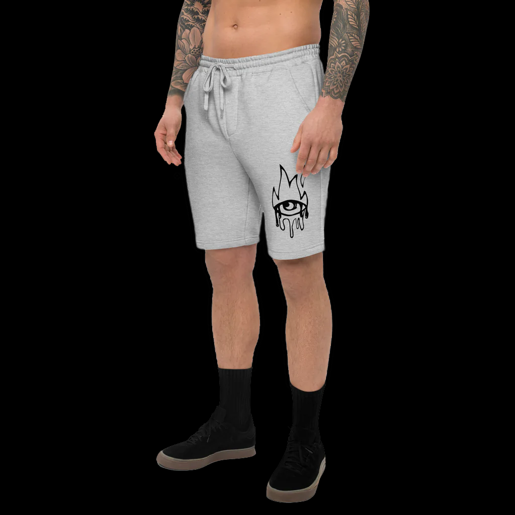 Duality Fleece Shorts - White