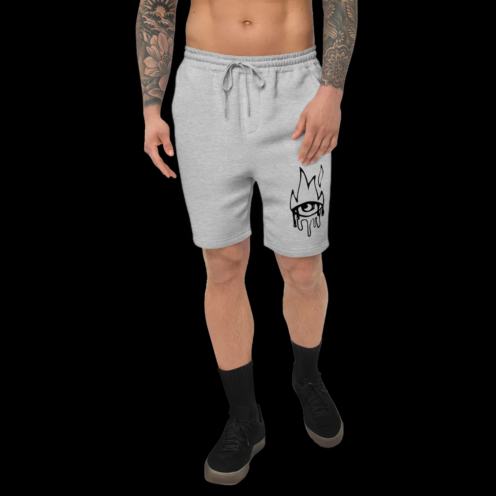 Duality Fleece Shorts - White