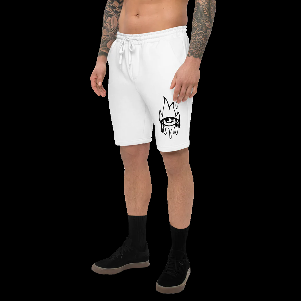 Duality Fleece Shorts - White