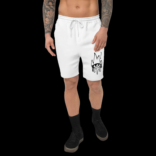 Duality Fleece Shorts - White